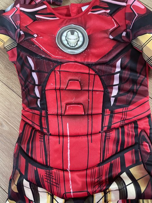 Strój Ironman z maską rozm 128