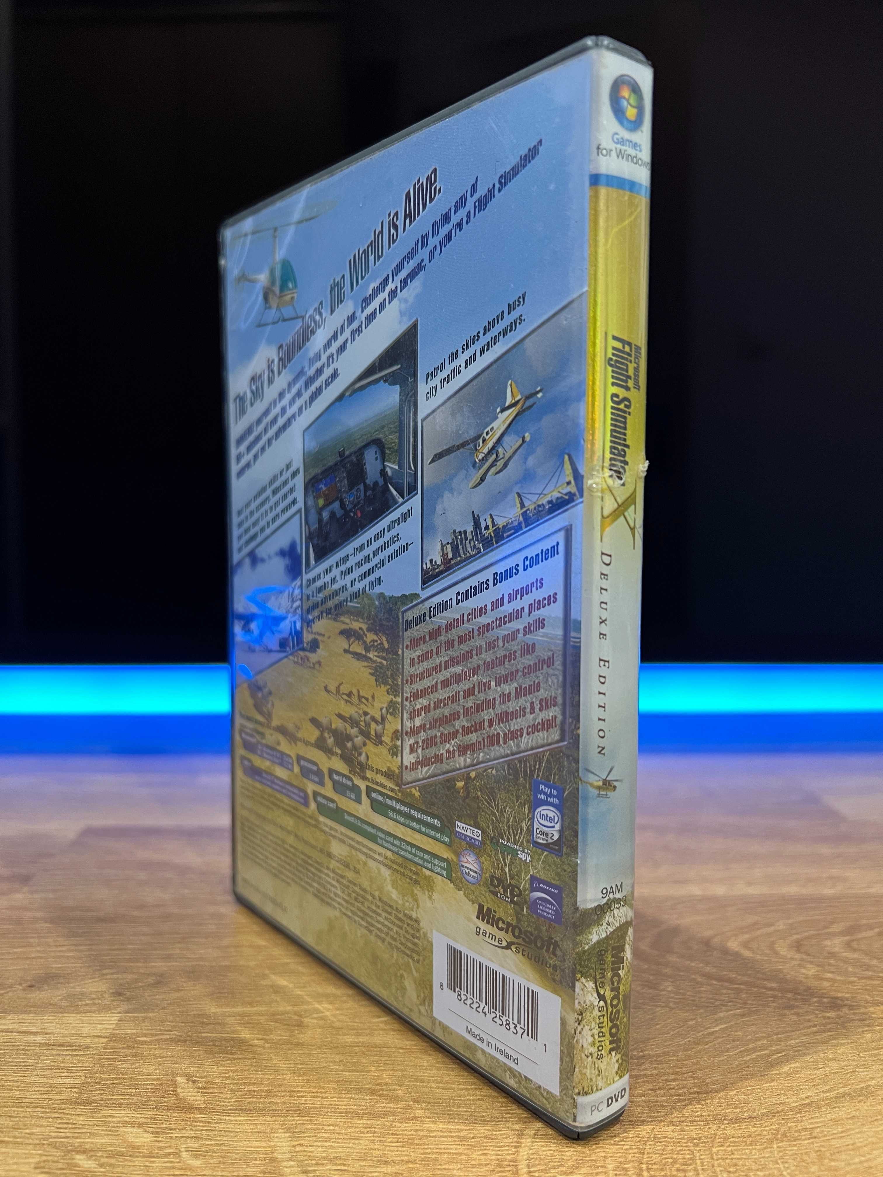 Flight Simulator X Deluxe Edition (PC EN 2006) BOX premierowe wydanie