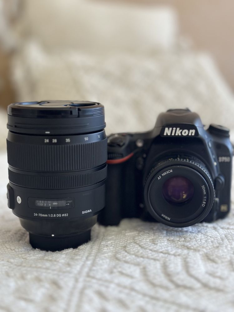 Máquina Fotográfica Nikon D750