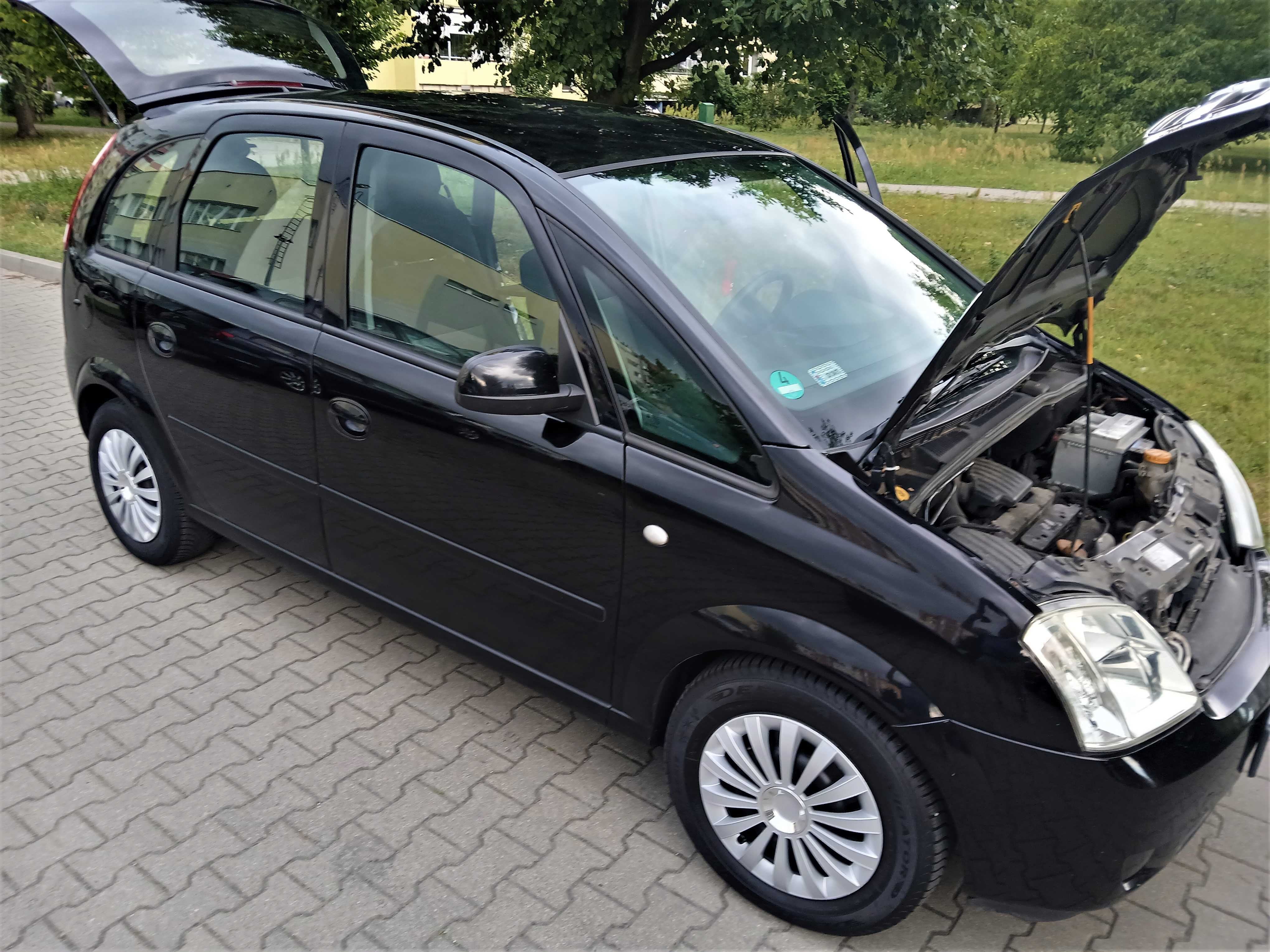 MERIVIA 1,6BENZ,Iwłasciciel klima działa,elektryka,przeglad VII-2026