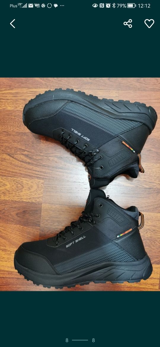 Badoxx Trekingowe Ocieplane Buty Męskie Super Lekkie Wygodne Ciepłe