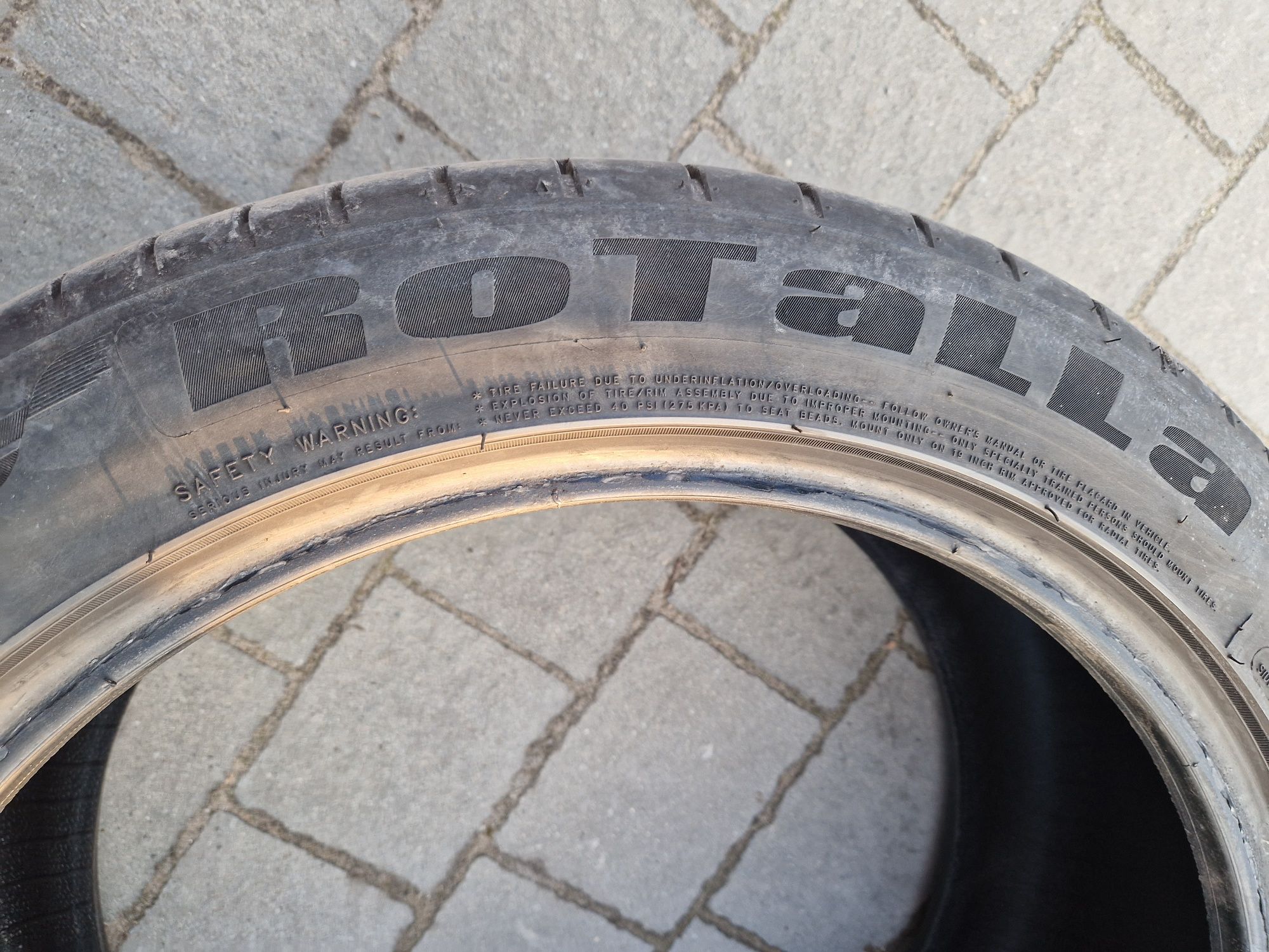 Opony letnie 245/45 R19 Rotalla