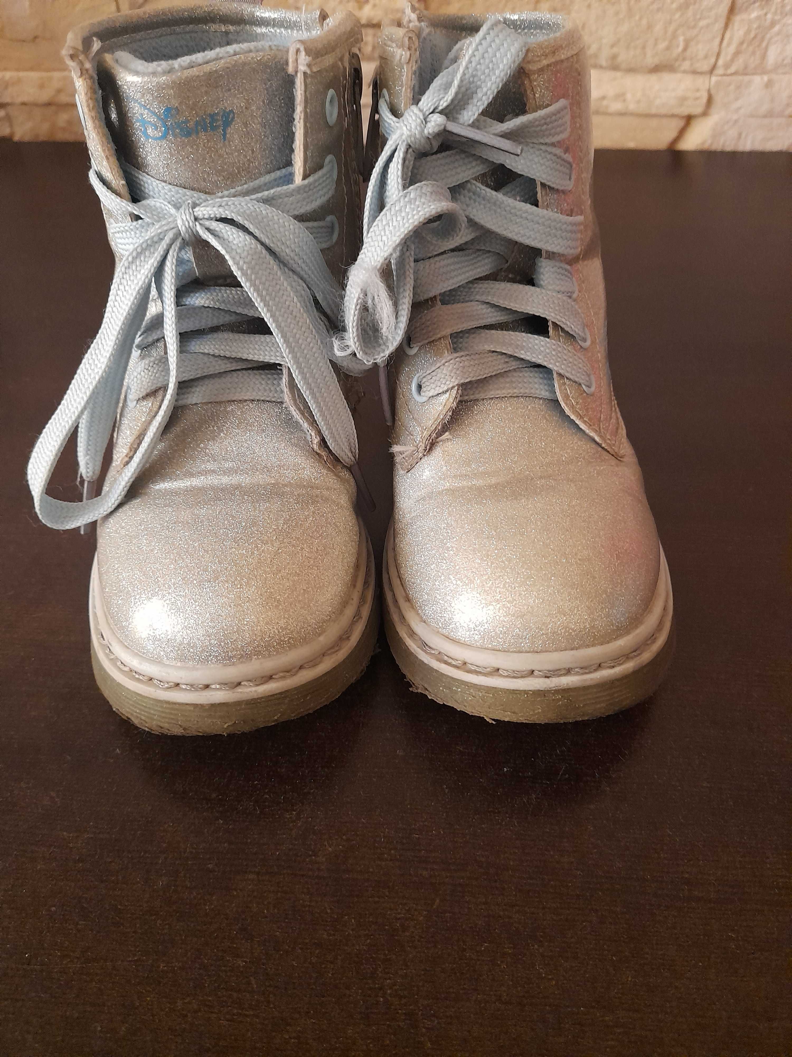 Buty jesienno zimowe trzewiki dla dziewczynki 27 Frozen