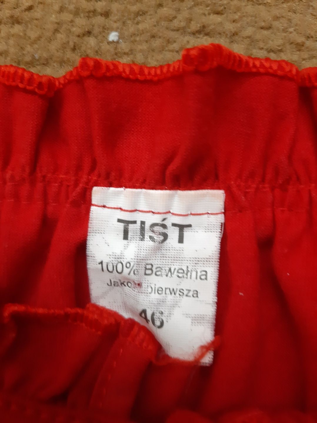 Bluzka damska czerwona marki Tist .