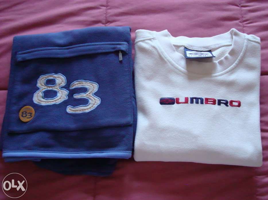 Lote de dois polares de menino 8 anos