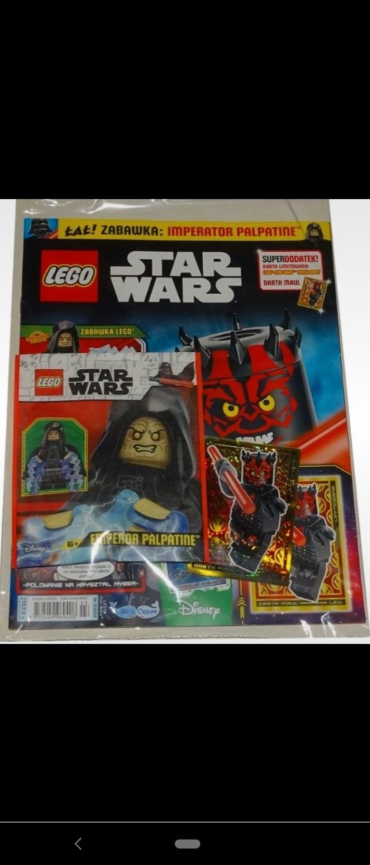 Magazyn LEGO Star Wars z figurką Imperatora Palpatina