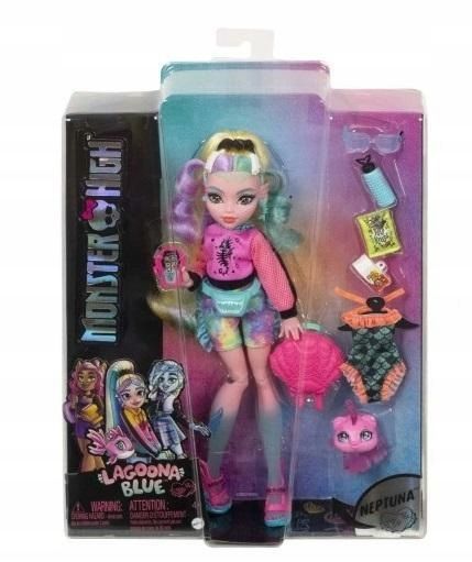 Monster High Lagoona Blue Lalka Podstawowa Hhk55