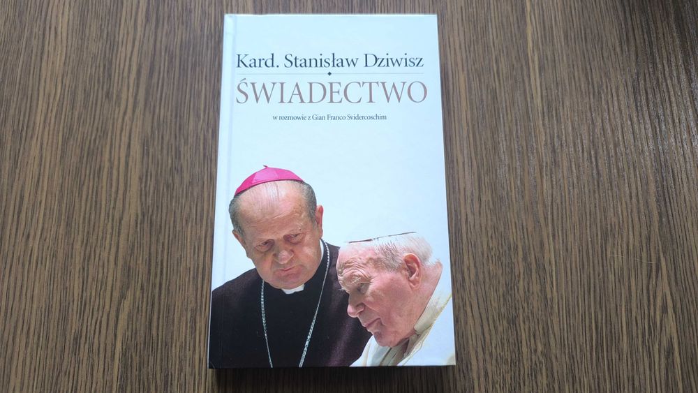 Książka Stanisław Dziwisz Świadectwo