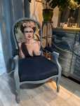 Fotel stylizowany Frida Kahlo