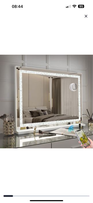 Vendo espelho de maquiagem com Led