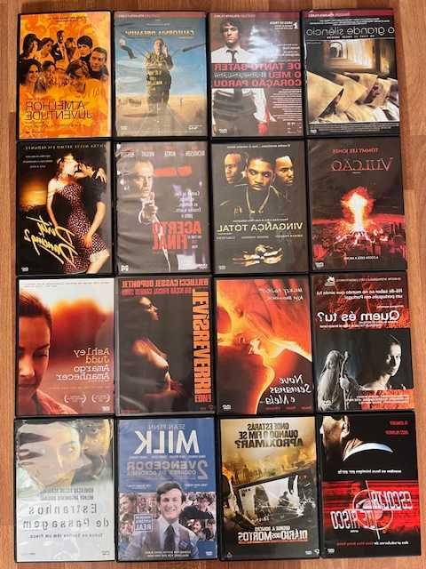 Conjunto de DVDs + Estantes