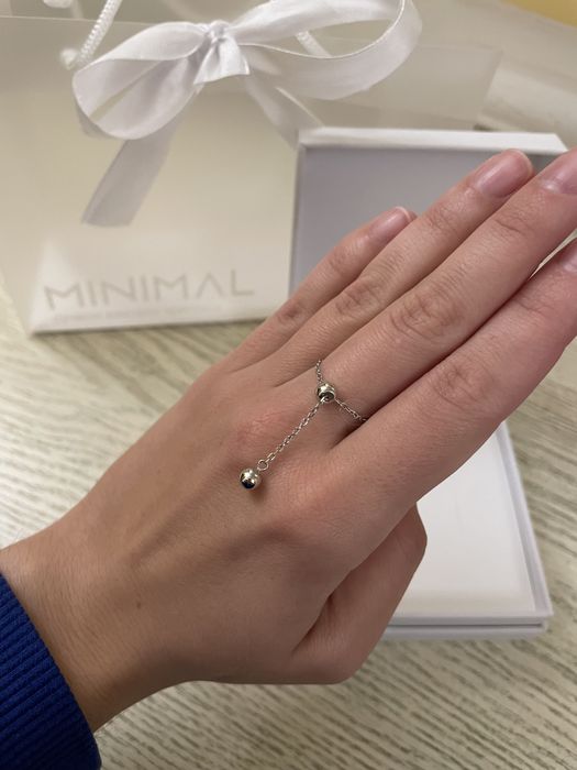 Minimal колечко каблучка срібна «Вияв Свободи»