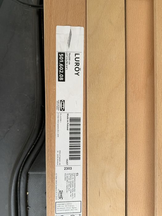Ikea Luroy dno lozka 70 200 cm