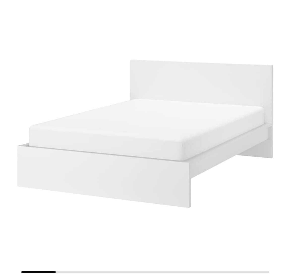 Cama Malm IKEA 160x200 + Colchão