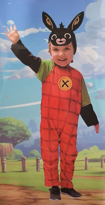 Strój przebranie KRÓLIK jak bing kostium 110-120