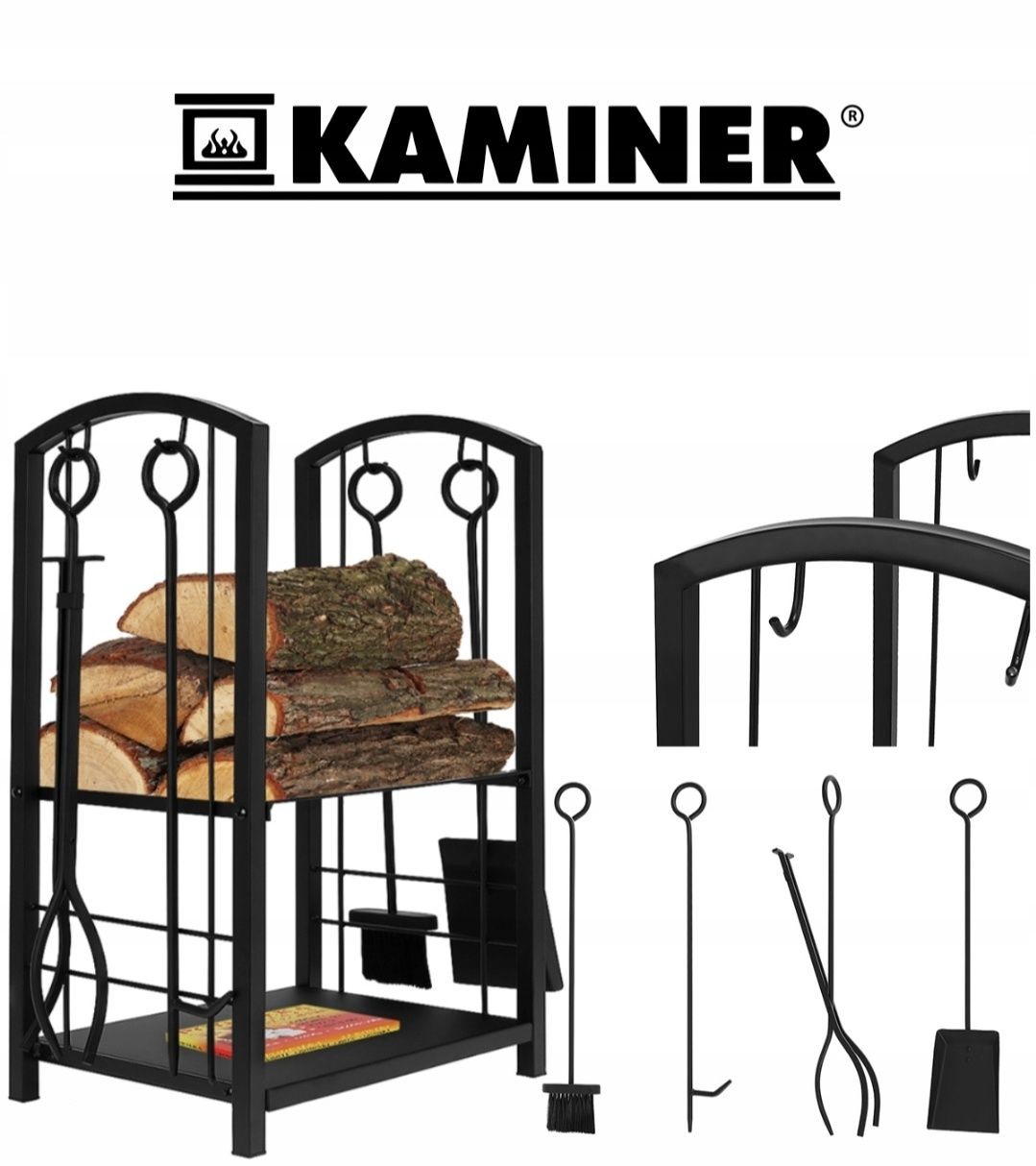Металева підставка на дрова Kaminer
