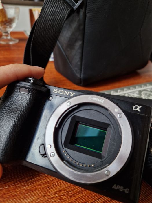 Aparat sony A6000 + statyw camron + 2 adaptery MAF(Sony A)>NEX + m42