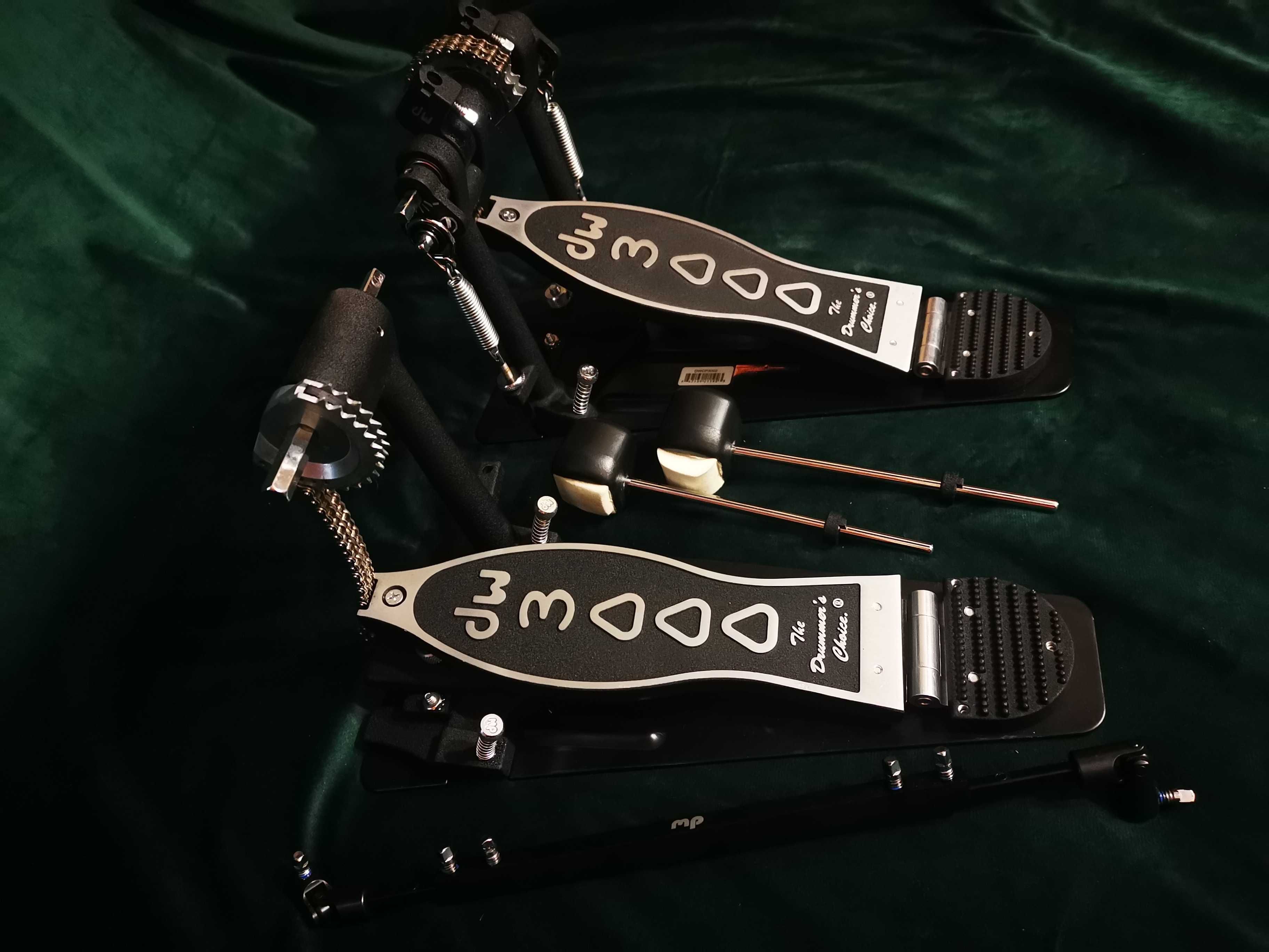 Stopa DW 3002 perkusyjna, twin pedal, hardware do perkusji