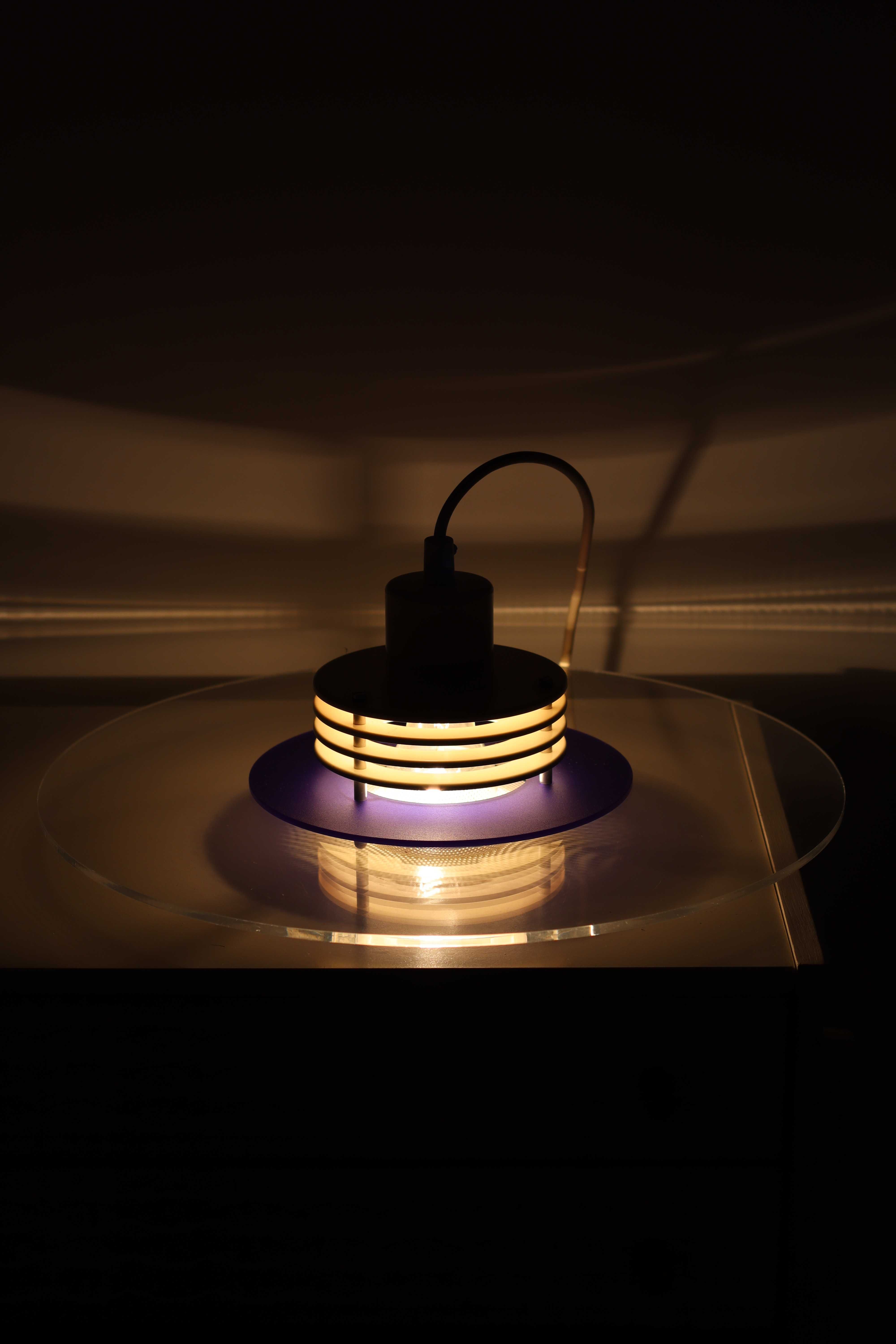 Duńskie lampy sufitowe Astra  Design Light lata 80