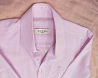Мужская классическая рубашка светло-розовая S розмір