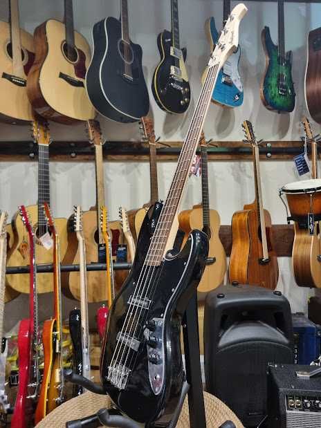 Aria STB JB/B BK gitara basowa ARIA Pro II Japan Jazz Bass