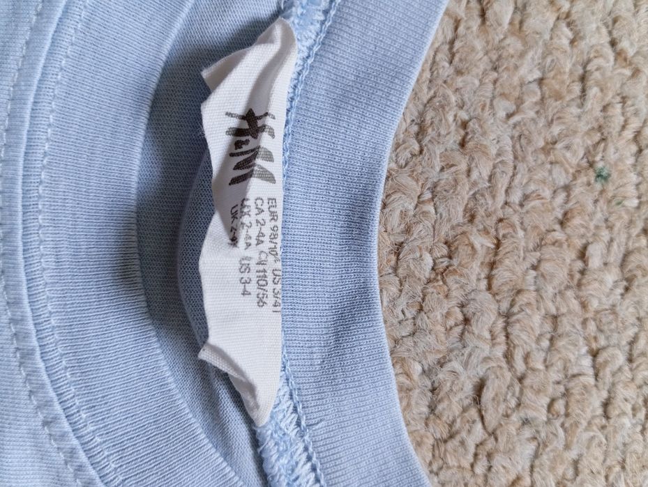Dwie koszulki chłopięce, t-shirty, H&M, Pepco, 104 cm, 3-4 lata