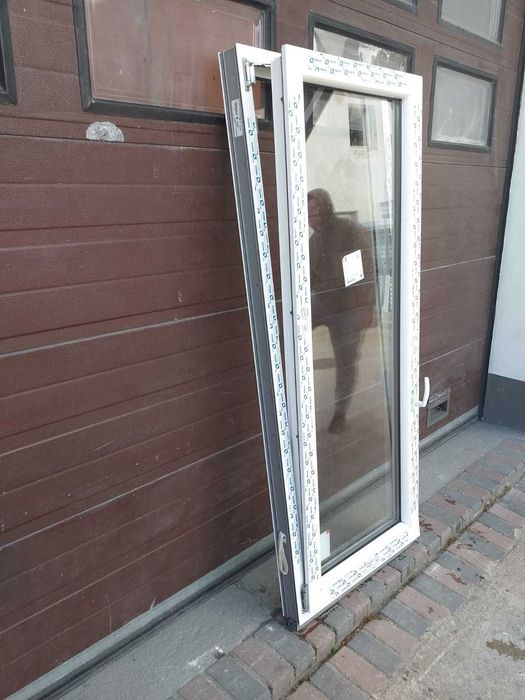 Okno nowe 74x183/185/190 pcv plastikowe okna wąskie DOWÓZ CAŁY KRAJ