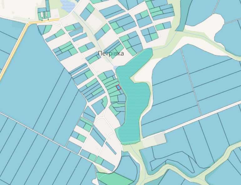 Продаж земельної ділянки в с. Петрівка