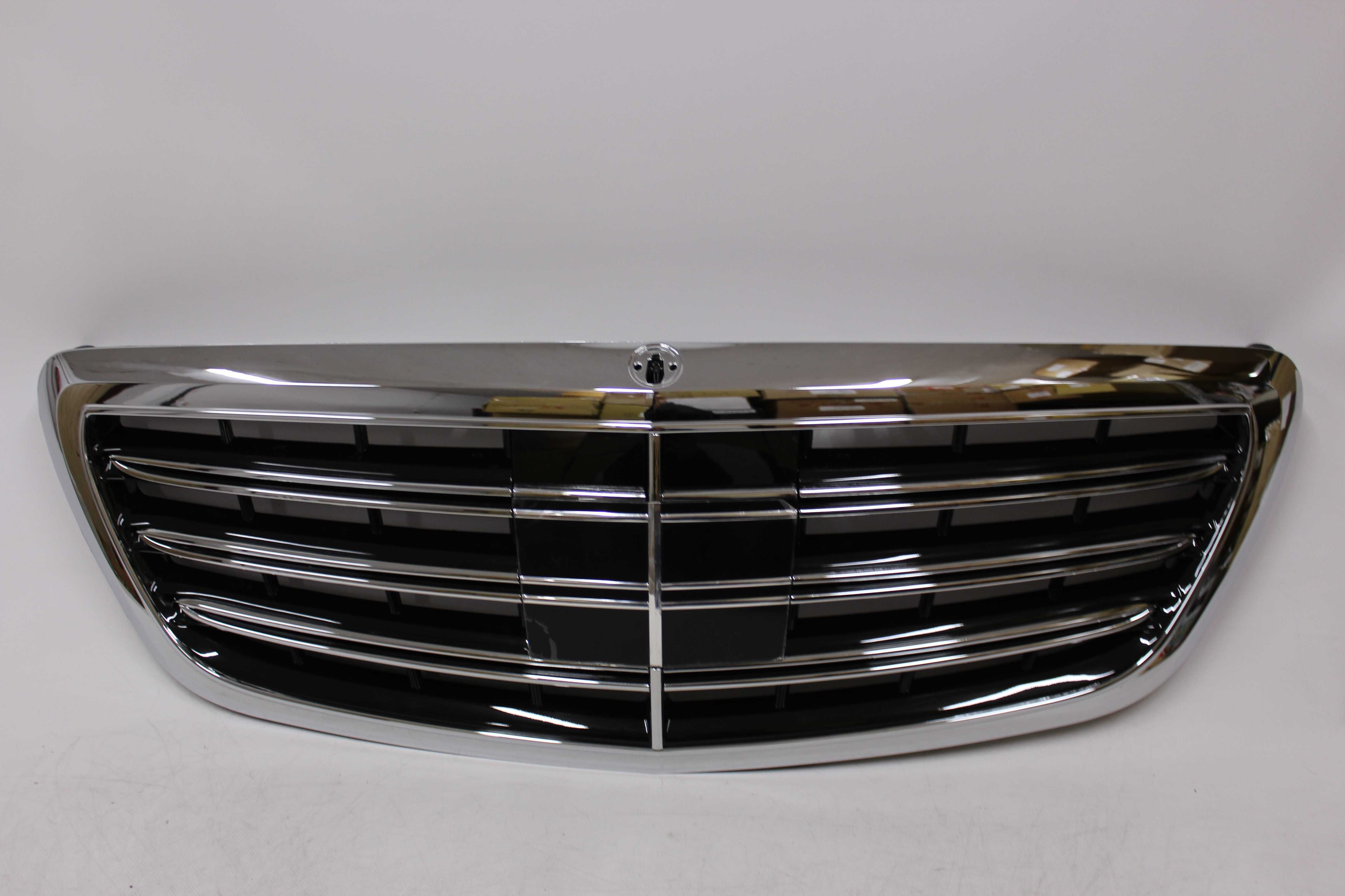 GRILL Atrapa chłodnicy MERCEDES W222 r.13-18 s63-style CHROM NOWY