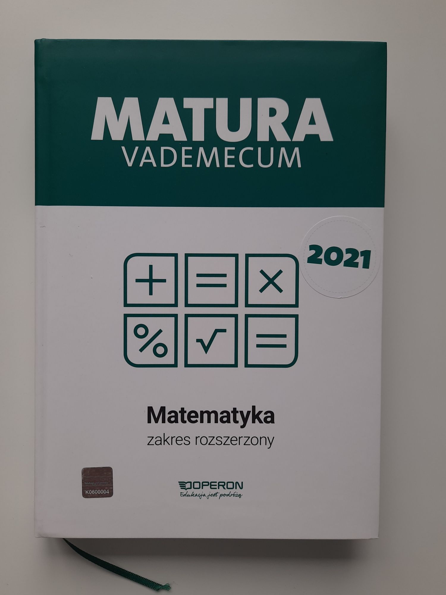 Matura vademecum OPERON matematyka poziom rozszerzony