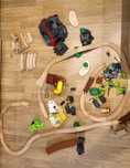 Drewniane tory  - zestaw Play tive