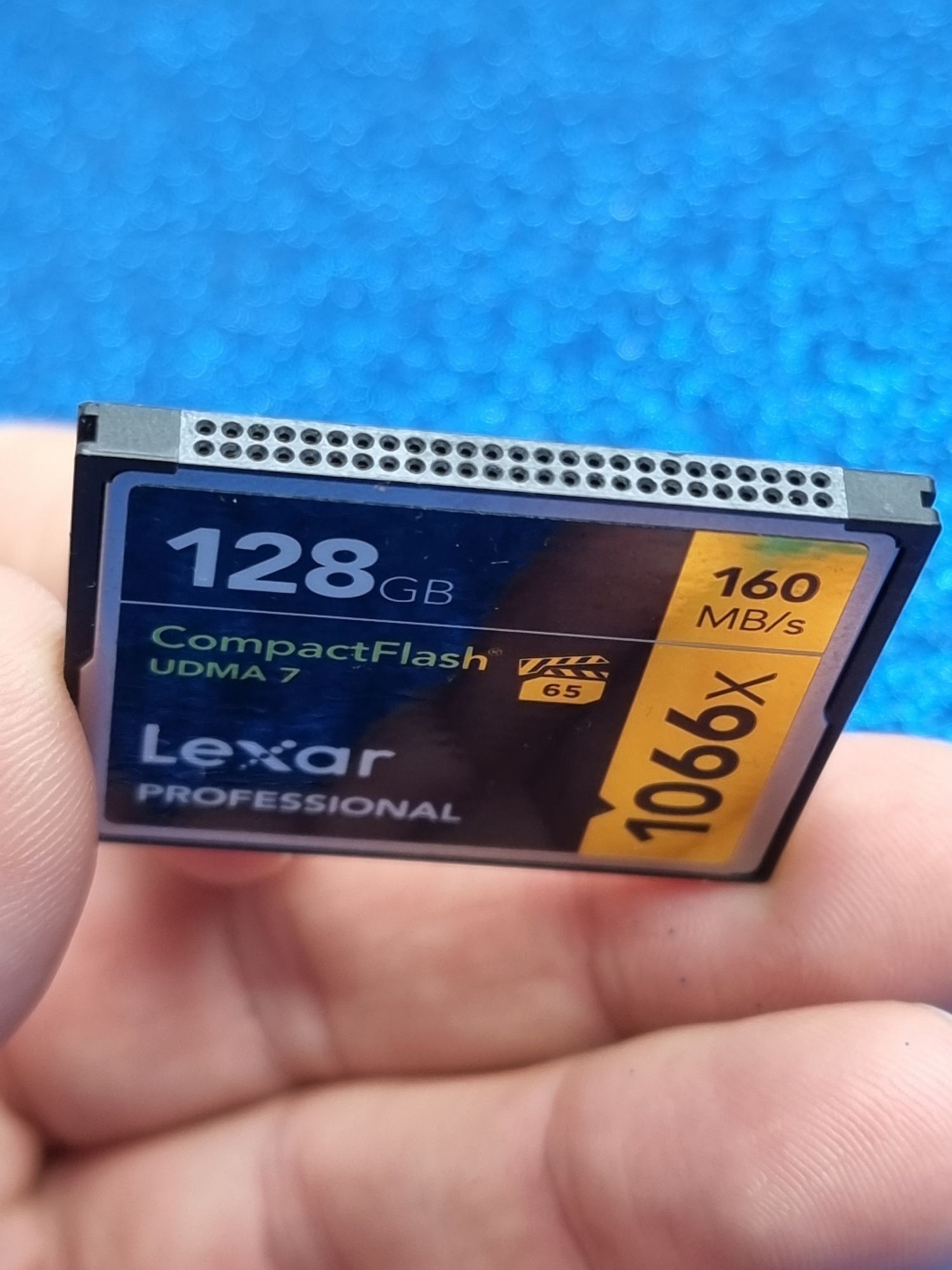 LEXAR 128GB Professional 1066x Compact Flash Memory Card 160 M