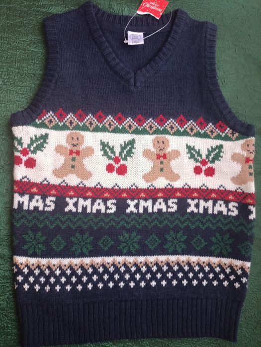 Нова новорічна жилетка