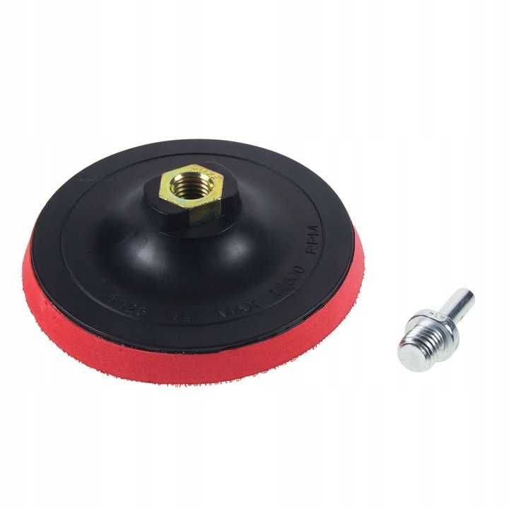 Dysk z RZEPEM na SZLIFIERKĘ WIERTARKĘ Wkrętarkę M14 125mm Elastyczny