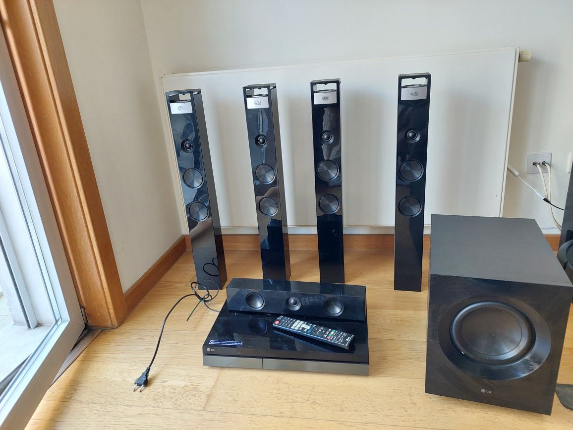 Sistema de Som LG BH9520TW 3D Blu-ray 9.1 Canais