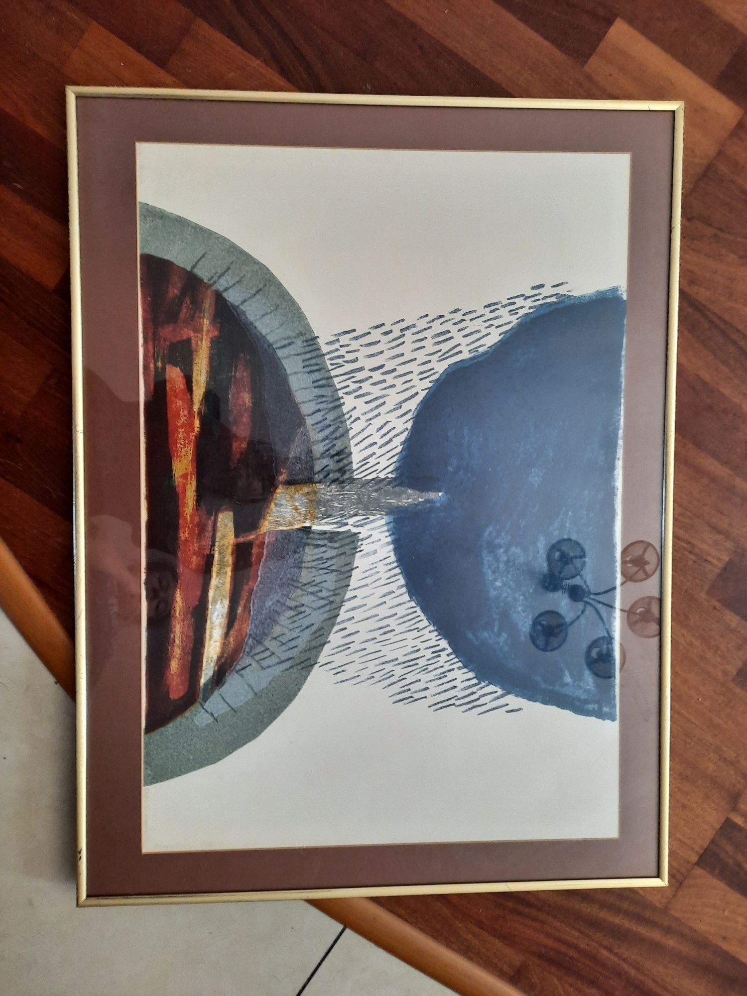 Obraz niebo i ziemia 1992 litaymefia 60x80