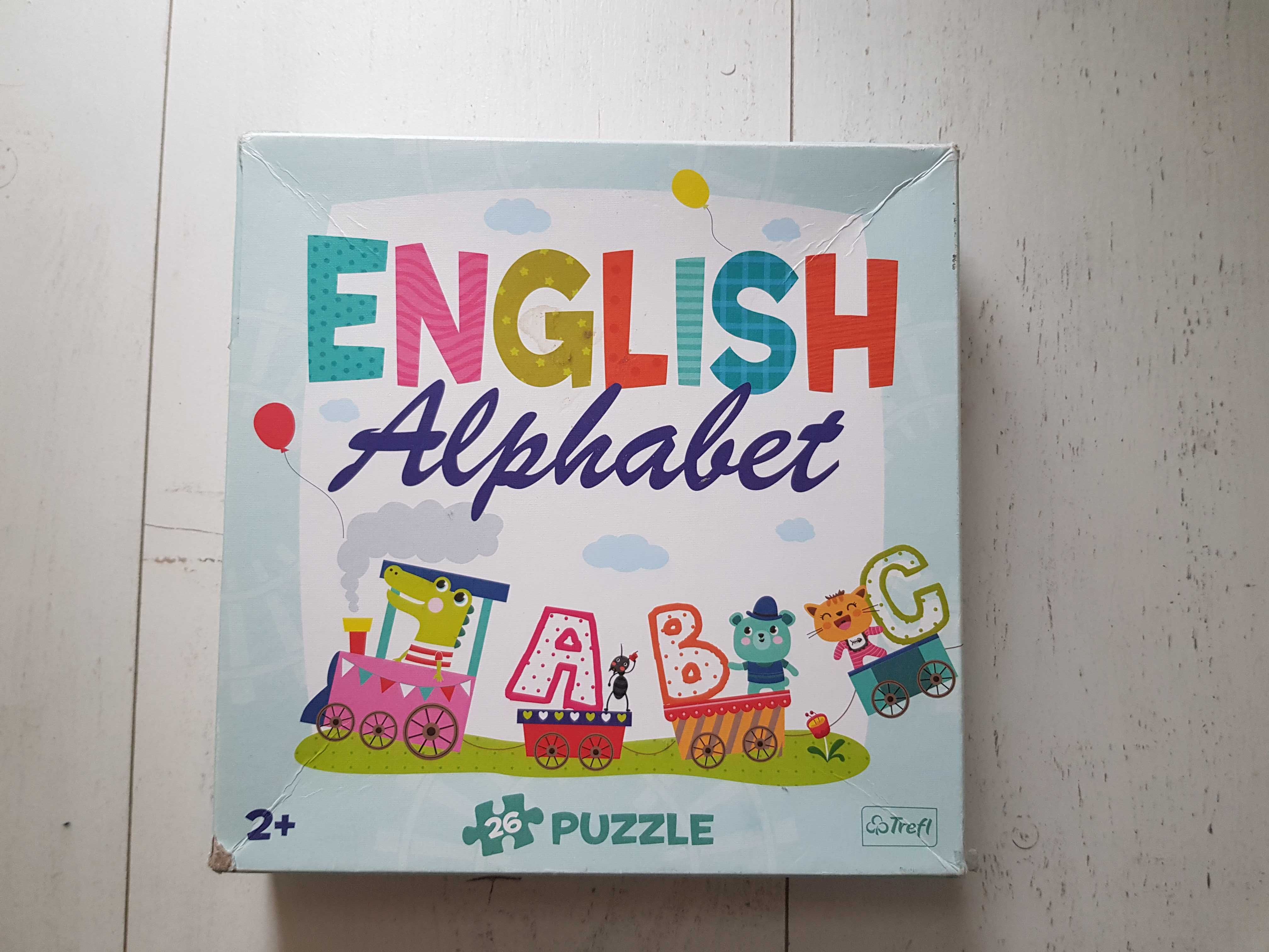 Puzzle dla dzieci English Alphabet