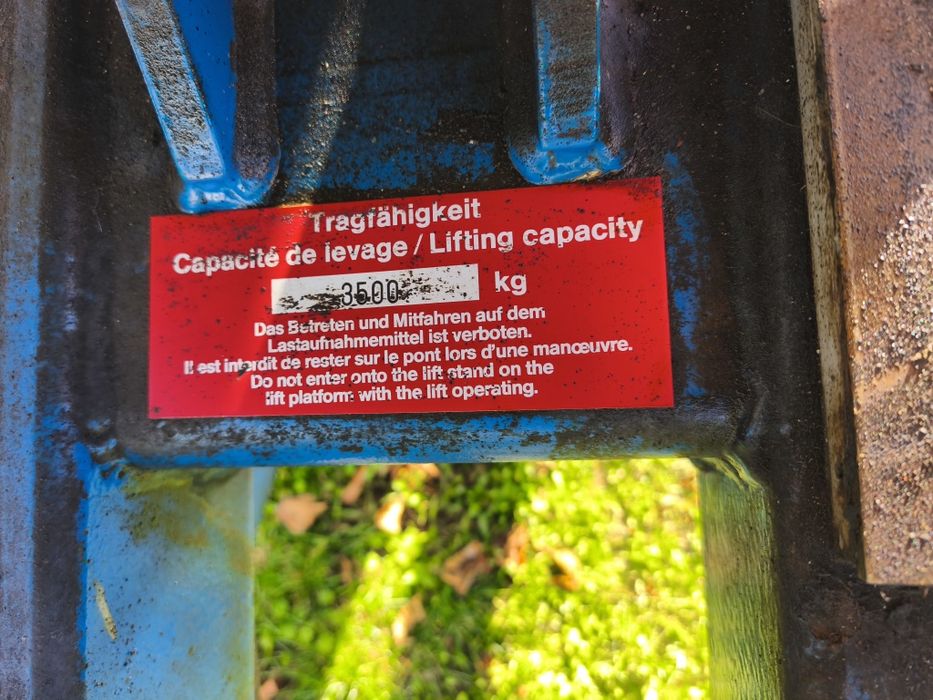 Podnośnik nożycowy Zippo 8090 3.5 tony