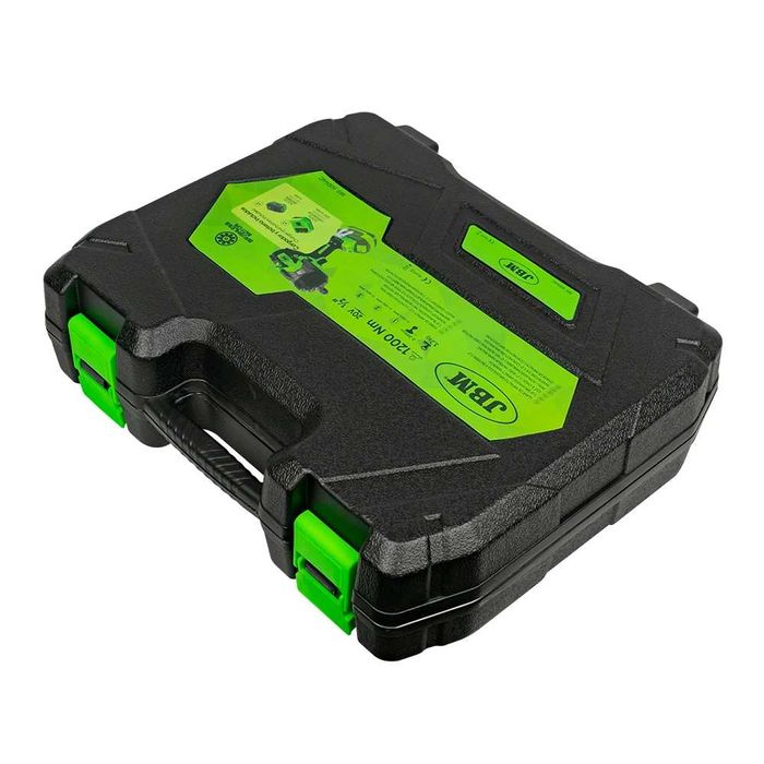 Chave de impacto sem fio 1/2" 1200NM com estojo JBM 60044C