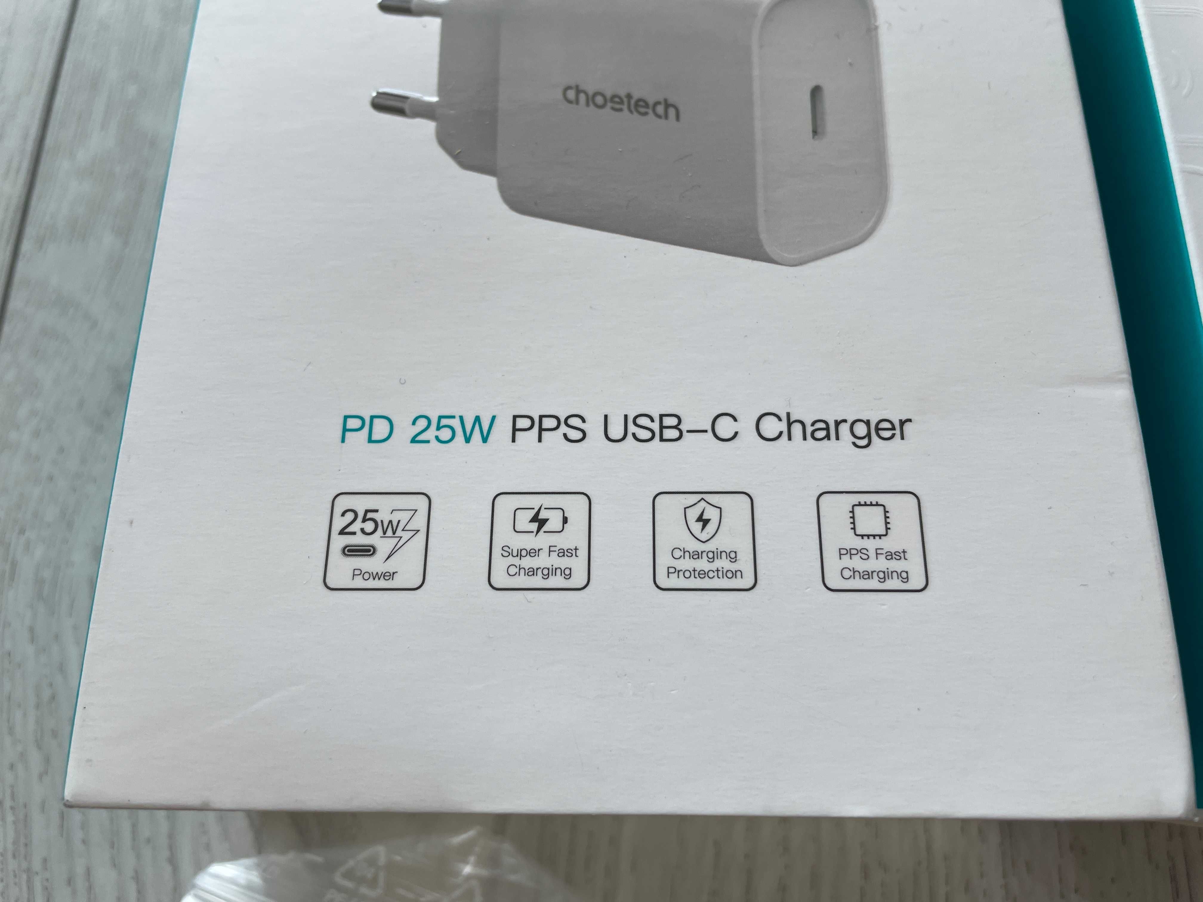 Okazja Ladowarka 25W USB-C Choetech + Kabel USB-C Jaworzno.