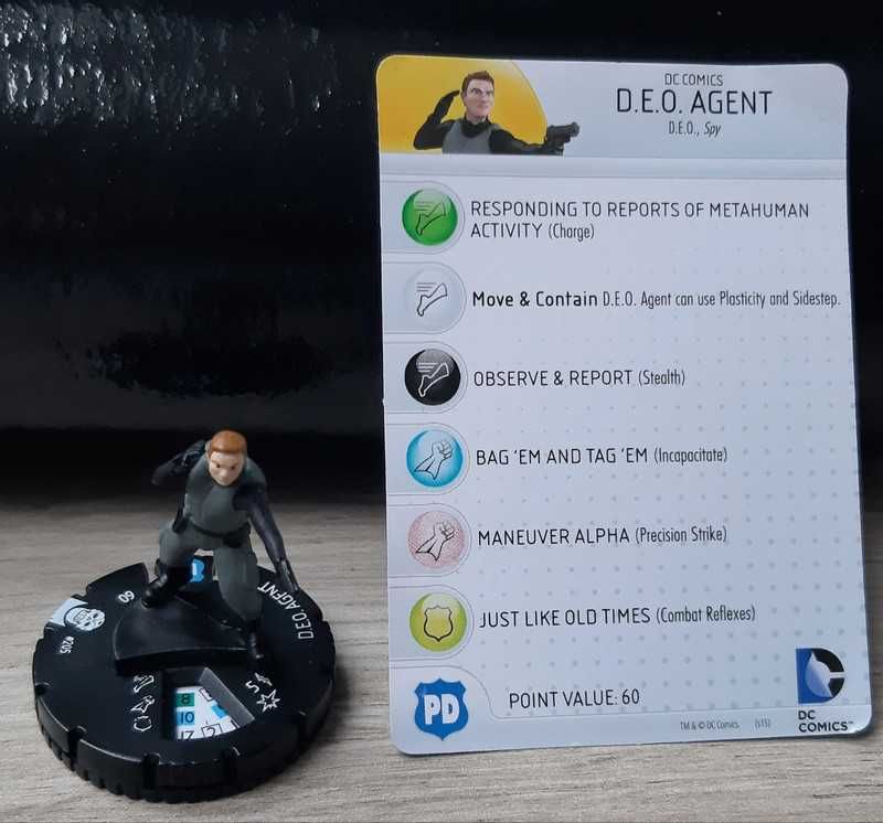 Heroclix D.E.O. Agent