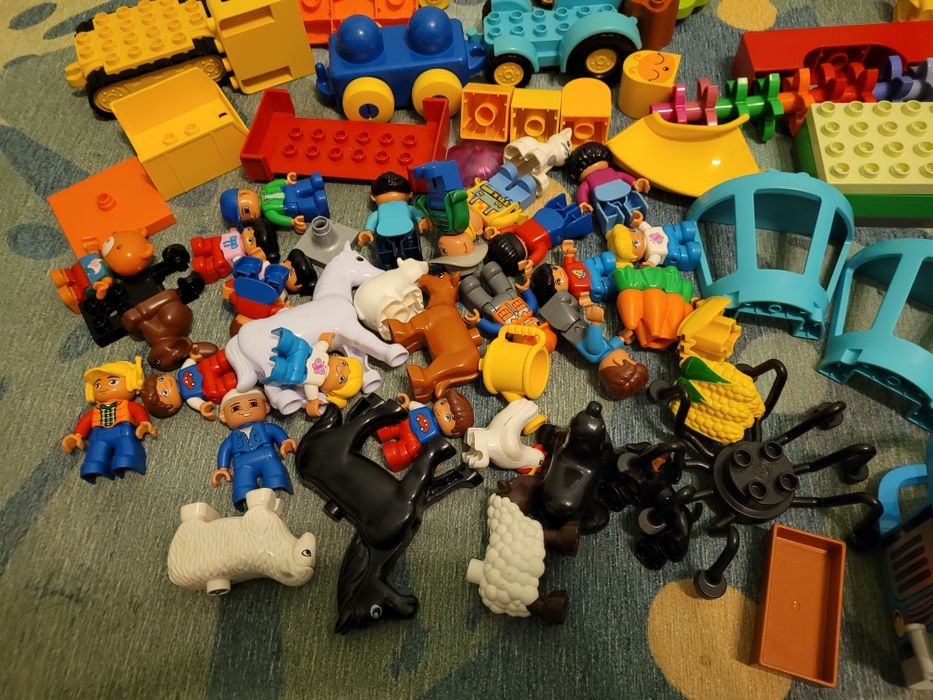 Klocki lego duplo duży zestaw + GRATIS