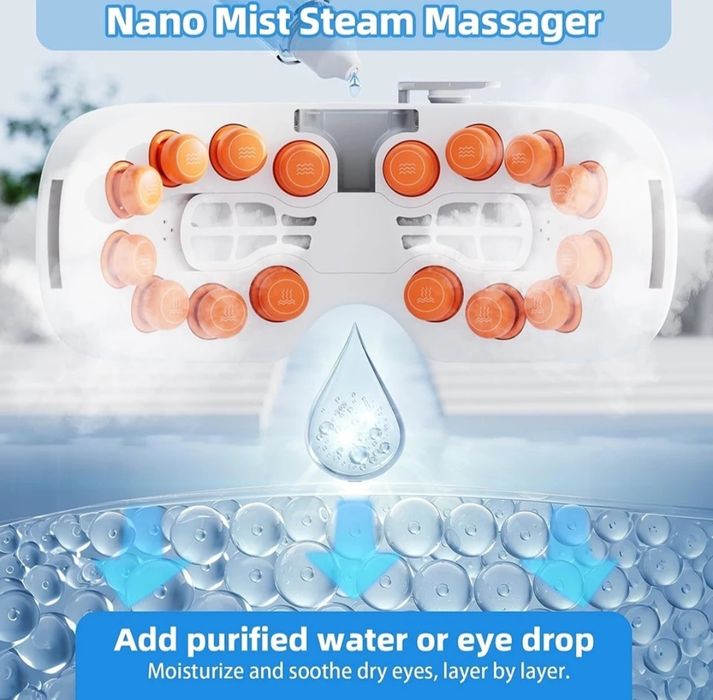 Massageador de olhos com Névoa(NOVO)
