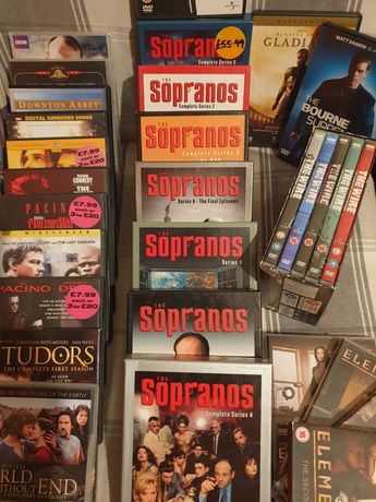 Coleção de Filmes em DVD em Inglês para colecionadores