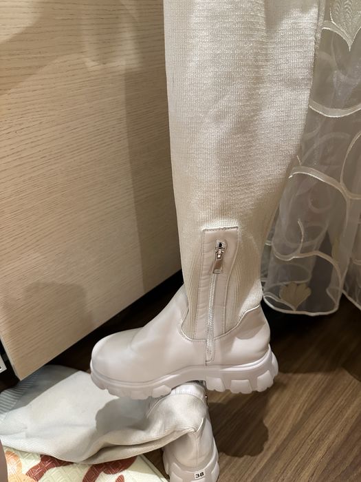 Жіночі демісезонні сапожки високі/ботфорти