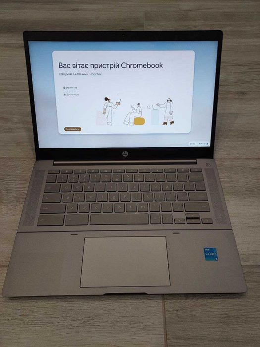 Швидкий HP Chromebook 14b-nb0031wm 14" i3-1115G4 4GB / 128GB Chrome OS