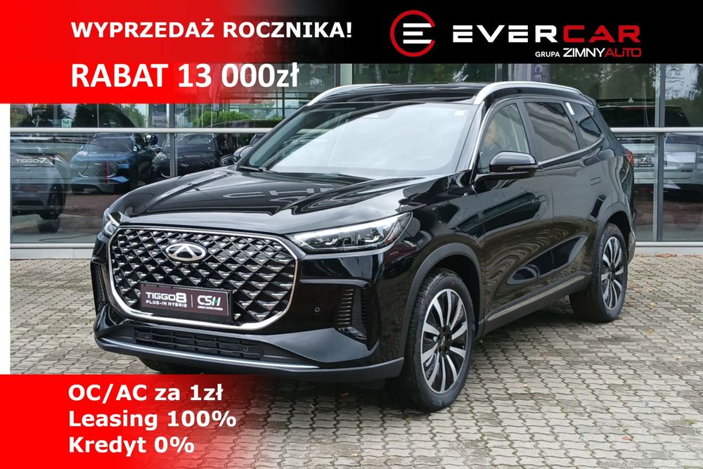 Chery Tiggo 8 PRESTIGE Plug-in 1,5 TGDI 279KM 7-miejsc