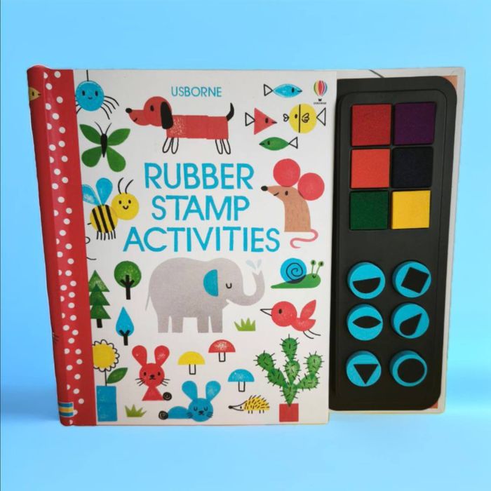 Usborne Малюй штампиками, пальчиками.Вчимося малювати.Рисуем пальчиком