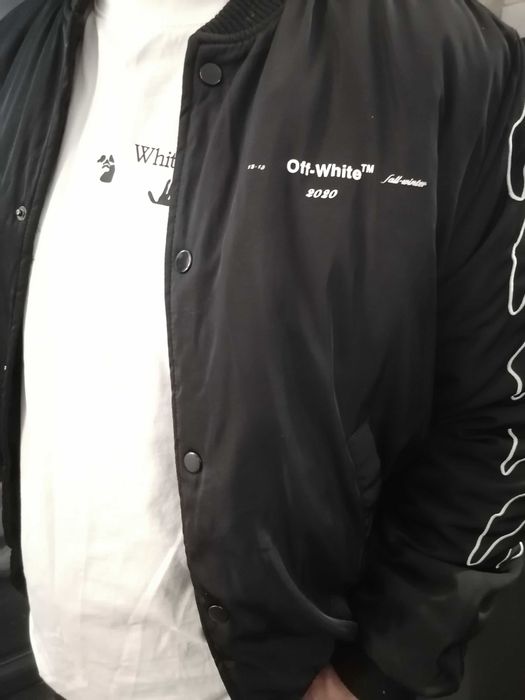 Kurtka off white rozmiar xxl