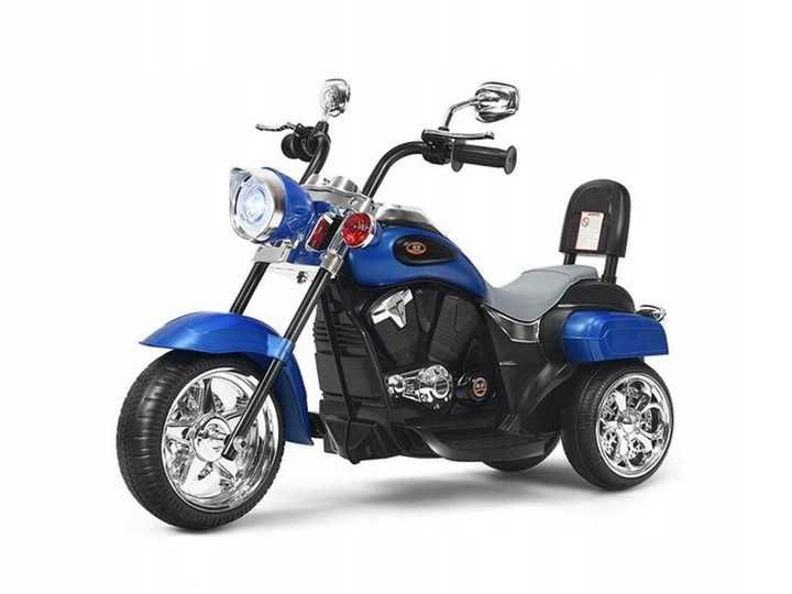 Motocykl elektryczny dla dzieci chopper 3 km/h do 30kg